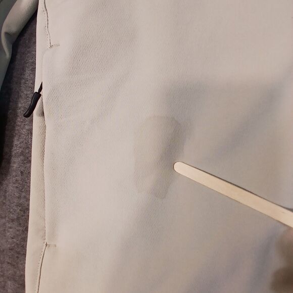 32 Degrees Cool Mens Lightweight Jacket Gray Hooded Zippered Size M Windbreaker - Picture 2 of 14